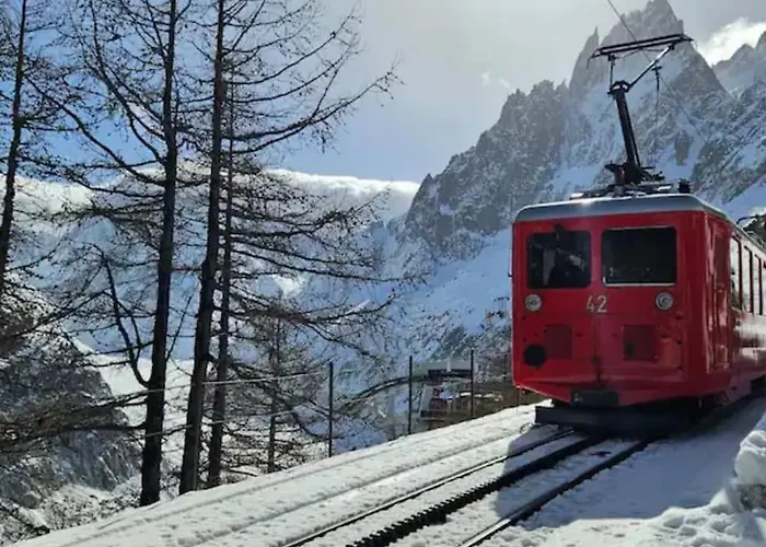 Duplex 4 Pers Vue Montblanc , Grands Montets Шамоні