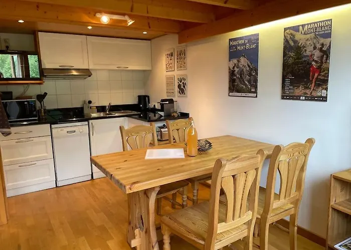 Duplex 4 Pers Vue Montblanc , Grands Montets Apartman *